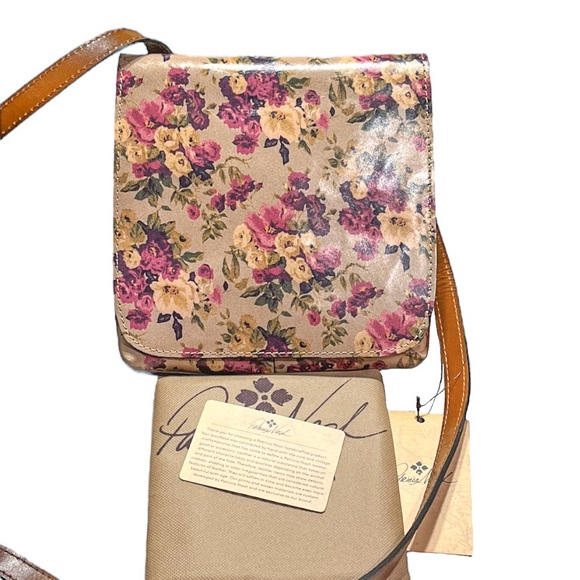 Patricia Nash Leather Granada Crossbody Bag - Picture 1 of 9